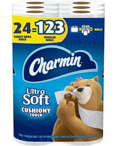 Charmin Ultra Soft Cushiony Touch Toilet Paper