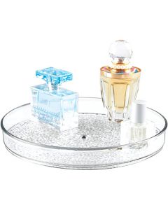 Rain Lazy Susan Turntable Cosmetic Organizer