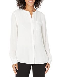 Women's Long Sleeve Button Down Blouse