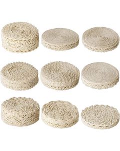 Yards Lace Trim Sewing Crochet Lace Ribbon