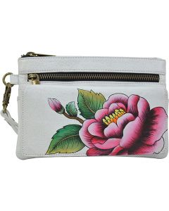 Women's Two-fold Clutch Wallet Leather