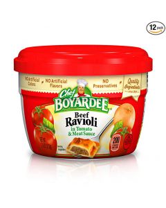 Chef Boyardee Beef in Tomato & Meat Sauce Ravioli, 7.5 Oz