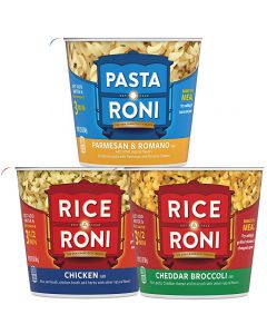 Quaker Rice a Roni Cups Individual Cup, 3-Flavor